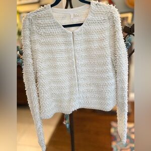 Frenchi Textured Sweater Cardigan